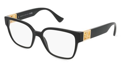 versace damen brille schwarz gold|Versace VE3329B in Schwarz Gold online kaufen .